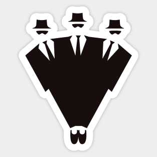 Men In Black Sticker